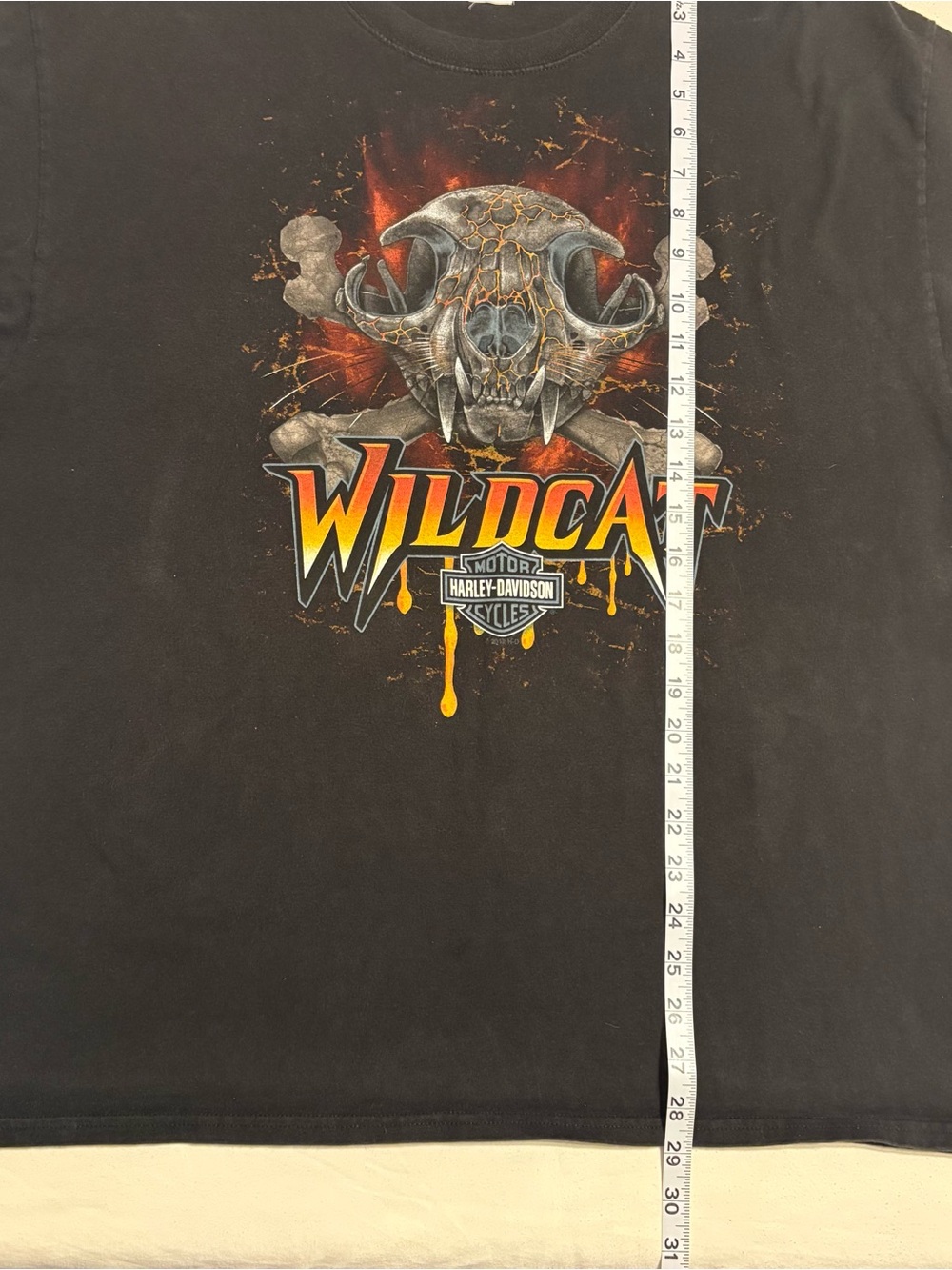 Wildcat Harley Davidson Graphic T-Shirt- 2012, London Ky - Picture 3 of 8